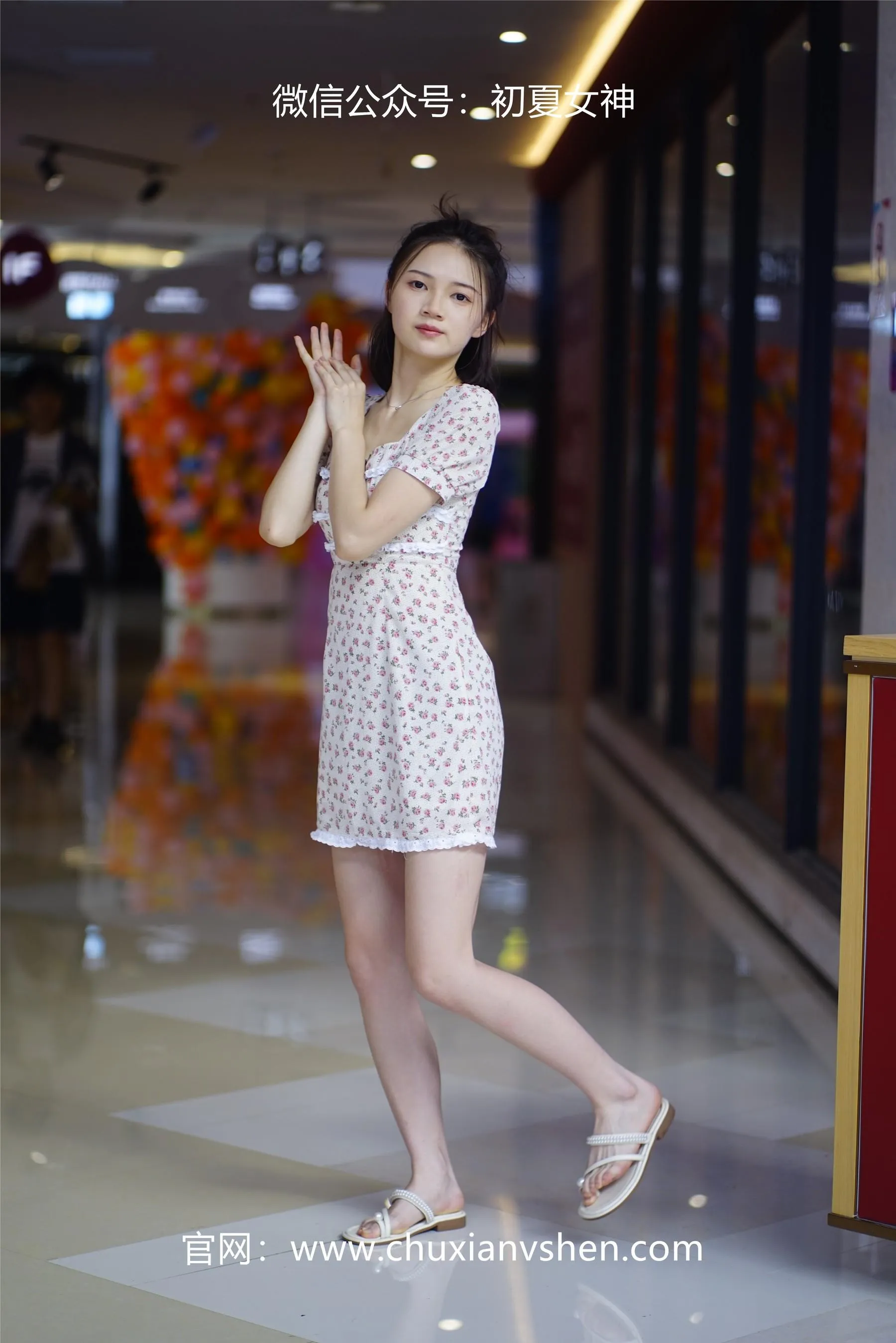 初夏女神 NO.043 大发 碎花小裙 [136P]插图7